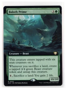 MtG EoC Baloth Prime #33 Extended Art Non-Foil - Picture 1 of 2