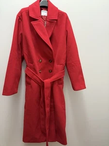 NWT Old Navy Women’s Coat Red Size Large - Picture 1 of 6