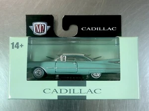 M2 MACHINES 1959 CADILLAC SERIES 62 R91 GREEN PAINT 1/64 SCALE RUBBER TIRES - Picture 1 of 5