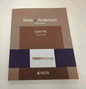 State V. Anderson: Case File, 2nd Edition by Joseph E. Taylor (2014, Aspen ... - Imagen 1 de 4