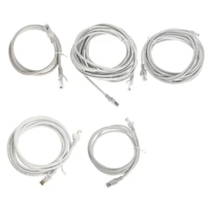 Cat5 Ethernet Cable Cat5 Flat Computer Internet LAN Network Ethernet Patch Cable - Afbeelding 1 van 9