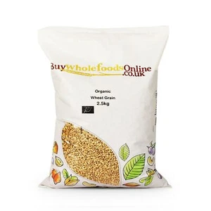 Organic Wheat Grain 2.5kg | BWFO | Free UK Mainland P&P - Picture 1 of 1