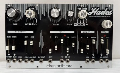 Dreadbox Hades DIY Analog Bass Desktop Monophonic Synthesizer Eurorack Module - Image 1 of 4