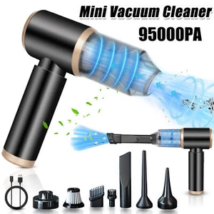 95000PA Cordless Hand Held Vacuum Cleaner Mini Portable Car Auto Home Wireless - Picture 1 of 17
