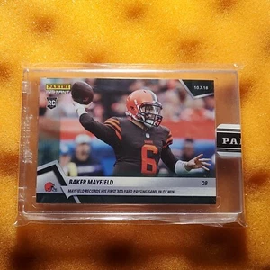 Baker Mayfield GREEN RC 2018 Panini Instant #54 1st Win & Game 300Yds Passing 💎 - Picture 1 of 2