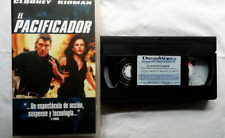 EL PACIFICADOR VHS CINTA GEORGE CLOONEY NICOLE KIDMAN ESPAÑOL DREAMWORKS