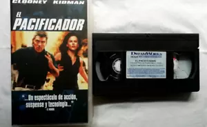 Il Pacificatore VHS Cinta George Clooney Nicole Kidman Spagnolo DreamWorks - Foto 1 di 4