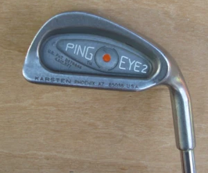 NICE PING EYE 2 3 IRON ONLY 21.5 LOFT STIFF FLEX ZZ LITE SHAFT ORANGE DOT GOLF - Picture 1 of 5