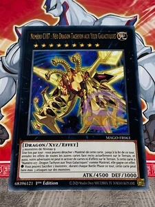 Carte YU GI OH NUMERO C107 : NEO DRAGON TACHYON AUX YEUX GALACTIQUES MAGO-FR063 - Picture 1 of 1