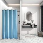 Stall Size 48x72 inch Shower Liner Fabric Solid Color Bathroom Curtain with H...