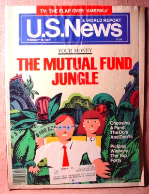 U.S. News & World Report February 16, 1987 Original Issue Magazine - Your Money - Image 1 of 3