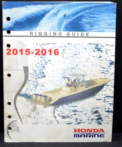 Honda Marine 2015-2016 OEM  Rigging Guide PPD53343-M VG - Picture 1 of 4