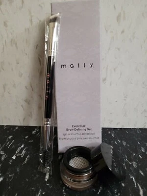 MALLY EVERCOLOR BROW DEFINIG GEL with brush * SABLE* 0.1 OZ NIB  - Image 1 of 4