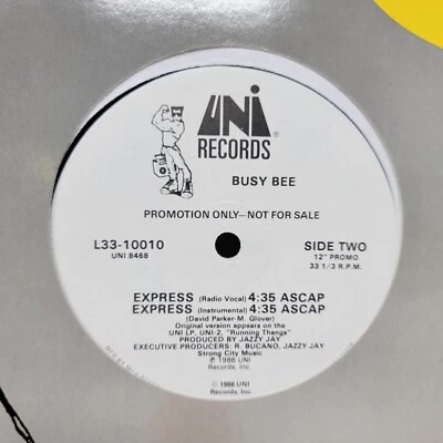 Busy Bee Express 12" Vinyl Record Single Foto 1 de 4