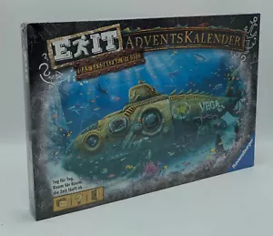 Ravensburger 18955 EXIT Calendario dell'Avvento 2020 Il Sottomarino Affondato Avvento NUOVO - Foto 1 di 9