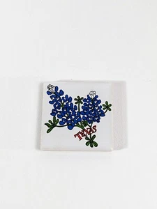 Ceramic Tile Representing Texas Fridge Magnet - Picture 1 of 4
