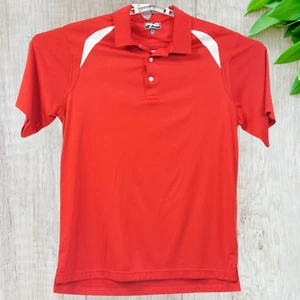 PING Golf Shirt Men’s Medium Red Polo Performance Athletic - Picture 1 of 11