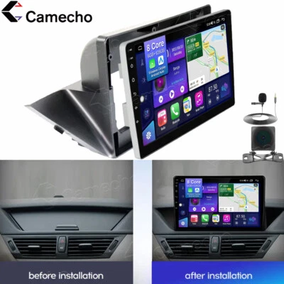 6+128GB 10.1" Für BMW X1 E84 2010-2016 Carplay Android 15 Autoradio GPS Navi FM - Bild 1 von 4