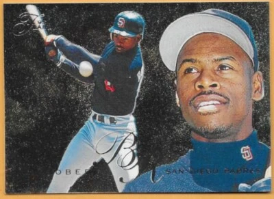 BIP ROBERTS SAN DIEGO PADRES #205 - FLAIR NM-MT 1995 - Image 1 of 2