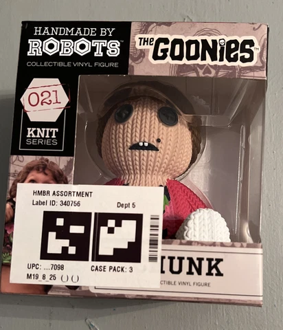 Handmade By Robots Knit Series The Goonies 21 "Chunk" Vinyl Figure Cover