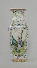 Chinese  Famille  Rose  Porcelain  Vase  With  Mark      M3151