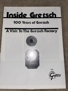 Gretsch Drums 100th Anniversary Catalog Promotional Rare - Picture 1 of 2