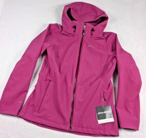 Eddie Bauer All Mountain Shell Jacke Damen Medium Fuschia Wasserdicht Neu mit Etikett - Bild 1 von 13