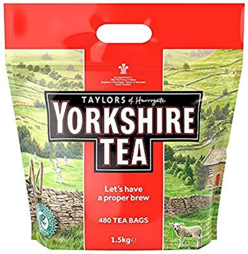Taylor's Yorkshire Tea 1-4800 Tea Bags 3g Each Yorkshire Tea Direct From England - Image 1 of 1