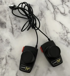 Atari 2600 CX-30 Original Paddles Jitter-Free Vintage VG - Picture 1 of 3