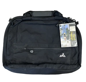 EMS Briefcase Travel Luggage Black New Old Stock NWT Eastern Mountain Sports - Picture 1 of 9
