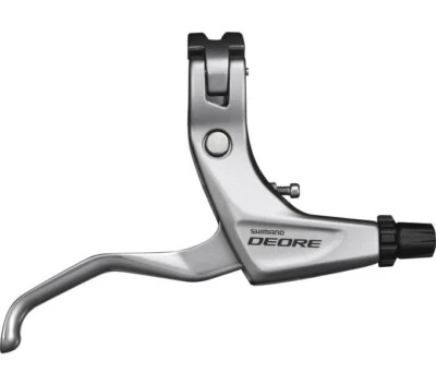 Palanca de freno derecha Shimano Deore BL-T611 V-Brake I-SPEC B plateada 3 dedos trasera Foto 1 de 3