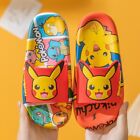 Pikachu Slipper Summer Kids Anime Boy Girl Soft Beach Sandals Red 22.5cm 36-37