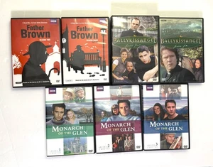 FATHER BROWN 2, 3 pt. 1, BALLYKISSANGEL Series 5 ,6, MONARCH OF THE GLEN - Picture 1 of 3