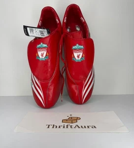 RARO Adidas F50.7 Tunit Liverpool Parte Superior Rojo Talla 10 EE. UU. (Sin Suelas Tachuelas) Nuevo de Lote Antiguo - Imagen 1 de 18