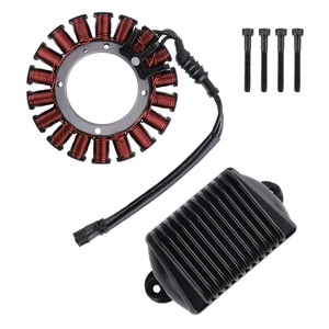 Stator & Voltage Regulator Rectifier For Harley Electra Glide FLHT FLHR 06-08 - Picture 1 of 12