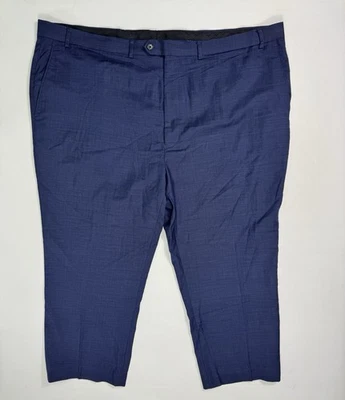Ralph Lauren Mens Pants 48R (50x24.5) Dress Pant Wool Slacks Modern Blue City - Image 1 of 4