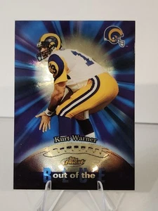 2000 Finest #B1 Kurt Warner Out of the Blue - Rams - Foto 1 di 2