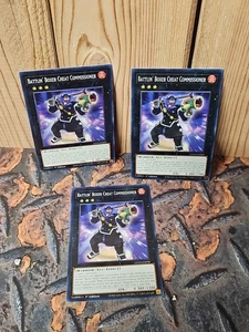 Battlin' Boxer Cheat Commissioner LD10-EN058 Legendary Duelists: Soulburning x3 - Picture 1 of 2
