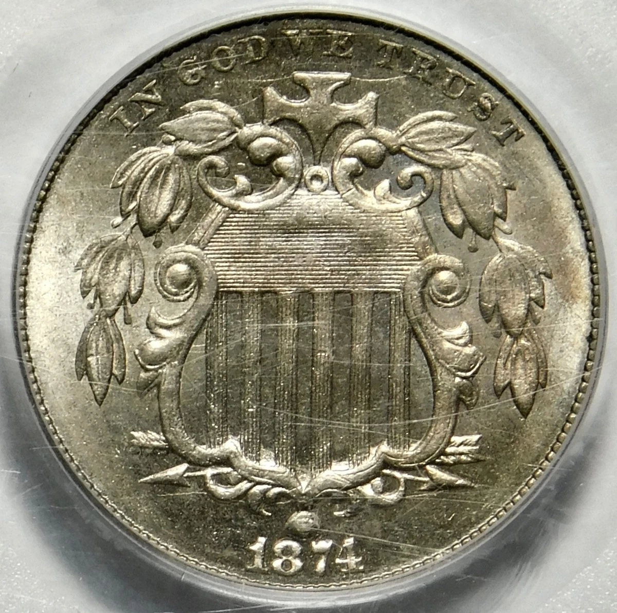 1874 Year US Shield Nickels (1866-1883) for sale | eBay