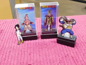 Dragon BallZ FiGPiN Lote De 4 Pines Celda Perfecta, Gran Simio Vegeta, Buu, Videl - Imagen 1 de 12