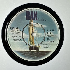 Suzi Quatro - Can The Can 7" Vinyl Single EX CONDITION - Picture 1 of 2