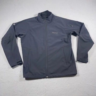 Marmot Softshell Jacket Men XL Black Windproof Water-Resistant Outdoor Winter - Image 1 of 4