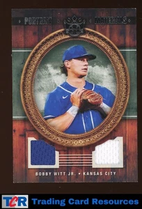 2022 Panini Diamond Kings #PM-BWJ Bobby Witt Jr. Portrait Materials - Picture 1 of 2