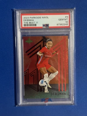 DEBINHA 2023 PARKSIDE NWSL THE BEST 11 PSA 10 POP 2 - Image 1 of 2