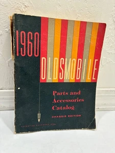 1960 Oldsmobile Parts & Accessories Catalog Chassis Edition General Motors-rare - Bild 1 von 9