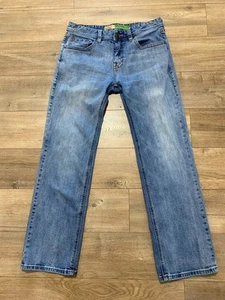 Pantalones de mezclilla para hombre Rock & Roll 33x32 pistola recta vaquero punto grueso Western - Imagen 1 de 10
