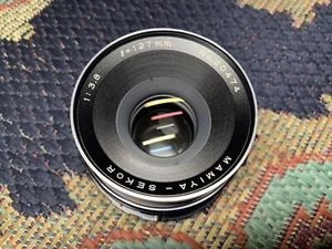 Mamiya Sekor 127mm f3.8 MF Prime Lens for RB67 Pro S SD From JAPAN [FOR PARTS] - Picture 1 of 14