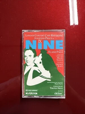 JONATHAN PRYCE IN NINE: ORIGINAL LONDON CAST RECORDING: CASSETTE TAPE - Image 1 of 4