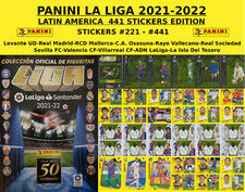 Panini LaLiga Este 2021-22 Latin America Edition - Stickers #221 - #441