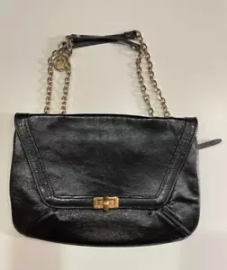 Lanvin Happy bag Pristine Black patent leather gold chain and hardware - Picture 1 of 8